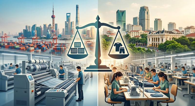 Vietnam vs. China: How to Build a Balanced Apparel Sourcing Strategy for U.S. Brands